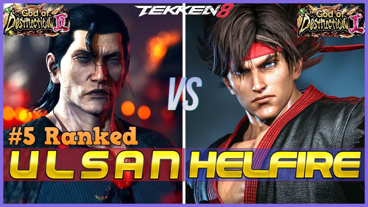 T8 ▰ ULSAN (#5 Ranked Dragunov) Vs HELL FIRE (High Ranked Lars) ▰ Tekken 8 High Level Gameplay