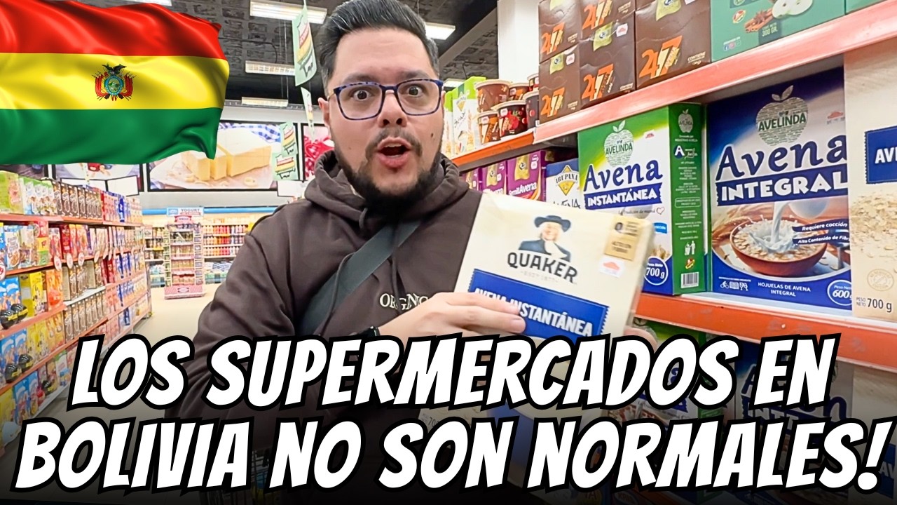 ME ENGAÑARON en Bolivia: mercado de lujo y precios insólitos, así estan en plena crisis 🤯🇧🇴