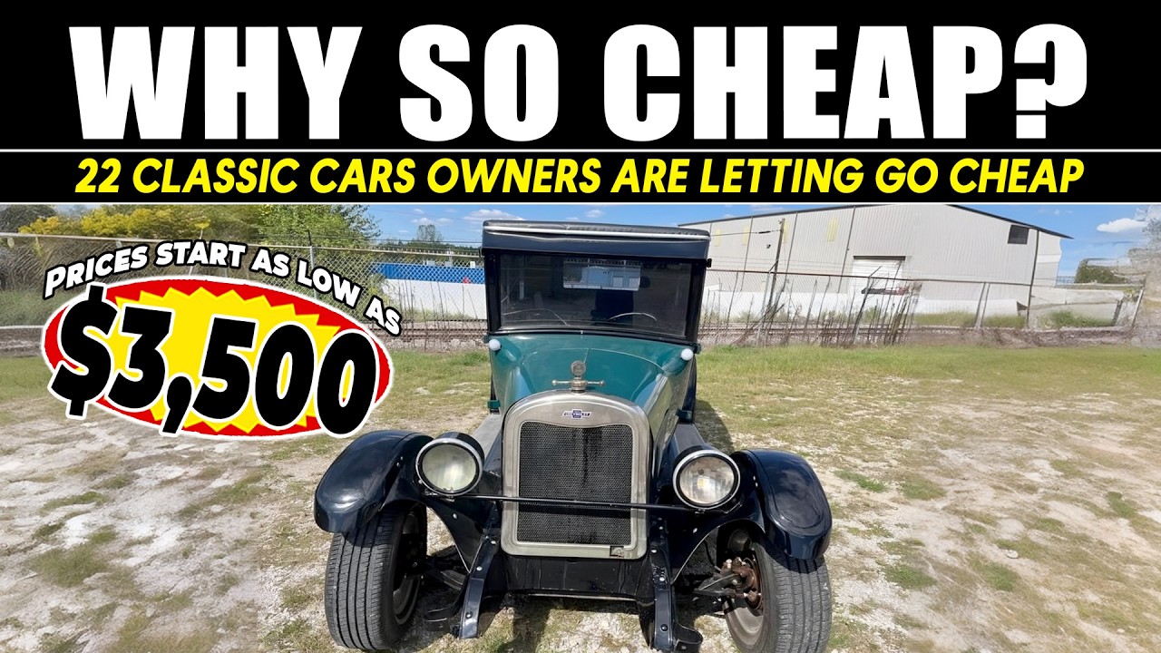 Срочная продажа! 22 владельца классических автомобилей продают их по низким ценам!