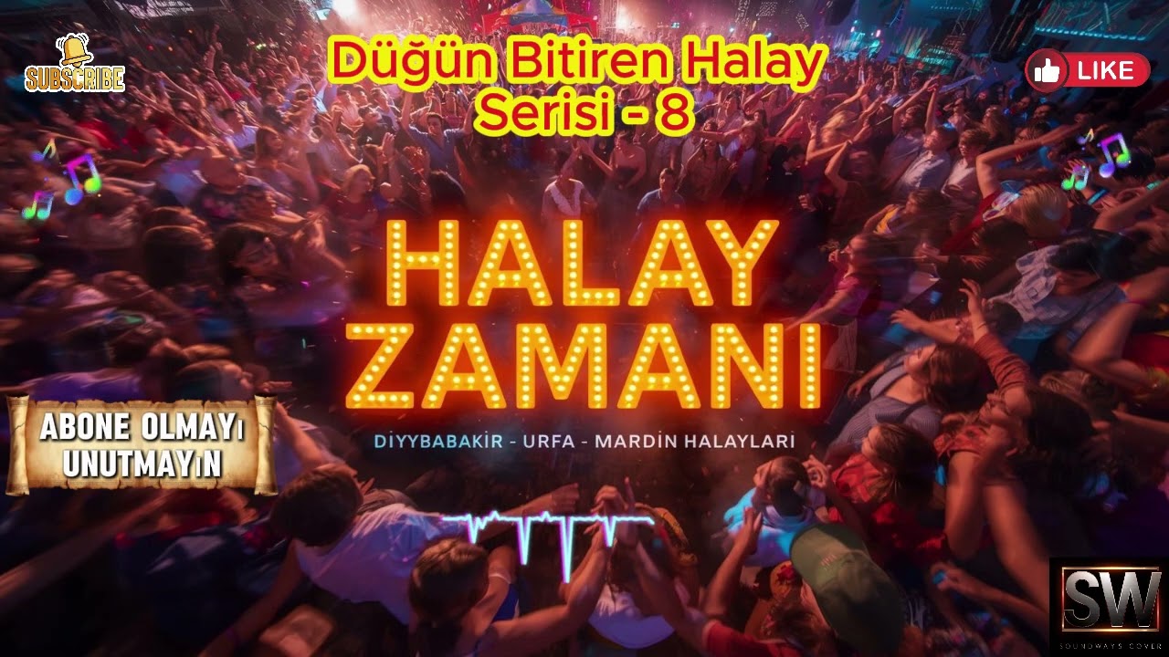 Düğün Bitiren Halay – 8 | Yavaştan Hızlıya Güneydoğu Halayları (Diyarbakır • Urfa • Mardin)