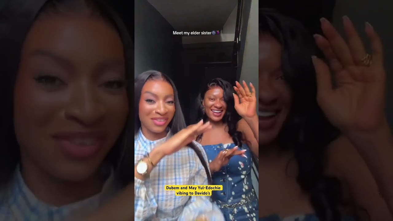 Danielle & May Edochie Caught Vibing to Davido&rsquo;s &lsquo;With You&rsquo; 💃🔥 #TheEmeraldLens #fyp シviralシ2025