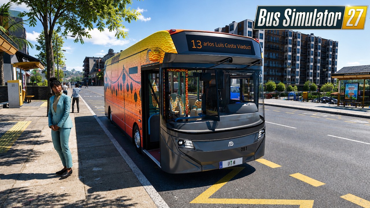 Bus Simulator 27 ! Alexander Dennis Enviro100EV ! 4K Ultra HD | GAMEPLAY !