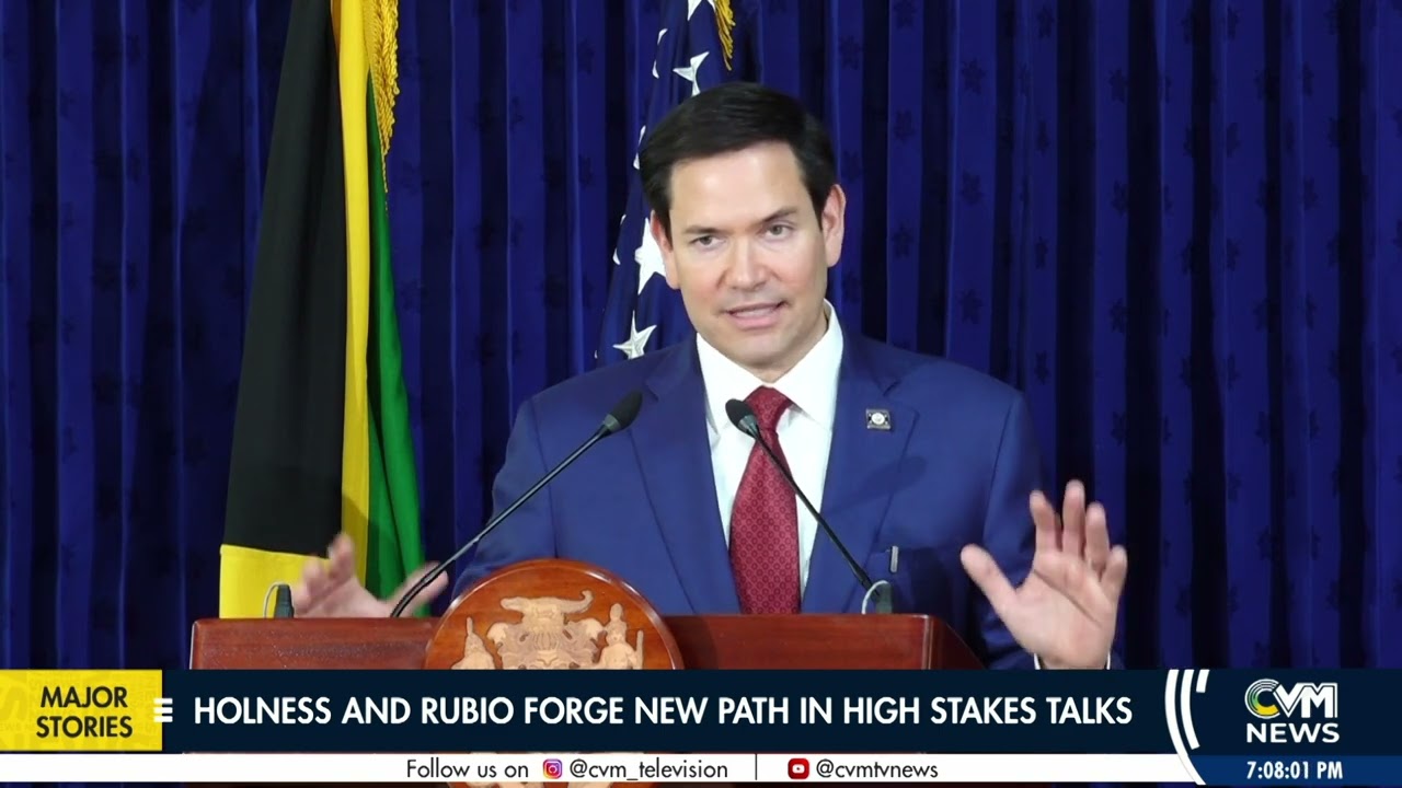 Holness and Rubio Forge New Path in High-Stakes Talks  | @CVMTVNews