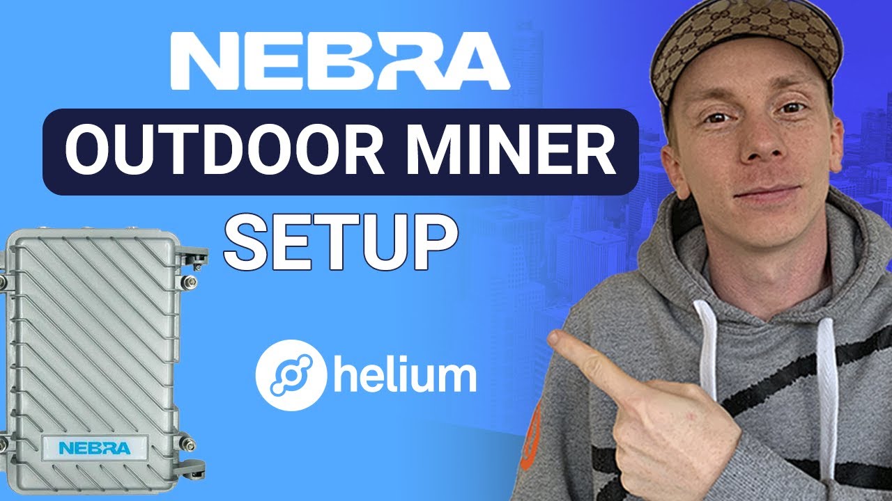 Настройка и установка наружной точки доступа Helium Network Nebra