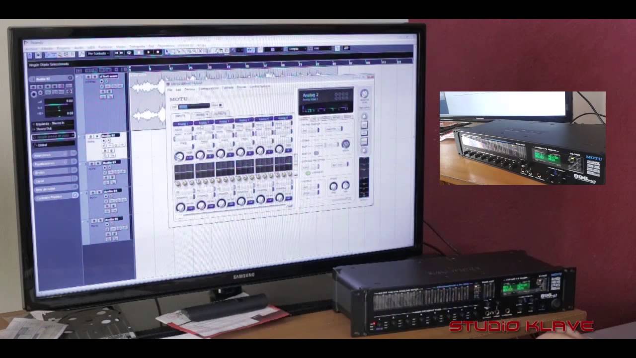 MOTU 896MK3 INSTALACION Parte2de2
