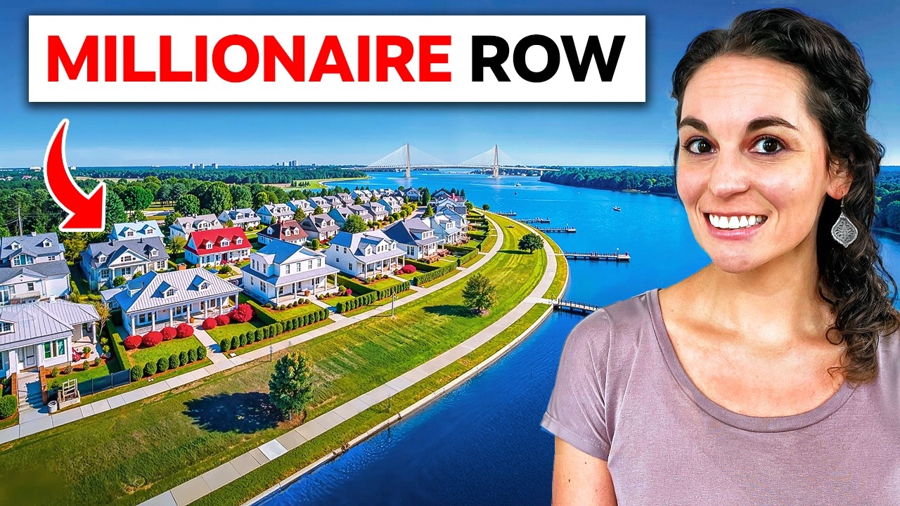 Внутри одного из самых дорогих районов Чарльстона (I'on)