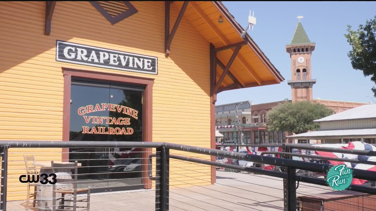 Take a 1920s-era train ride through Grapevine aboard the Grapevine Vintage Railroad