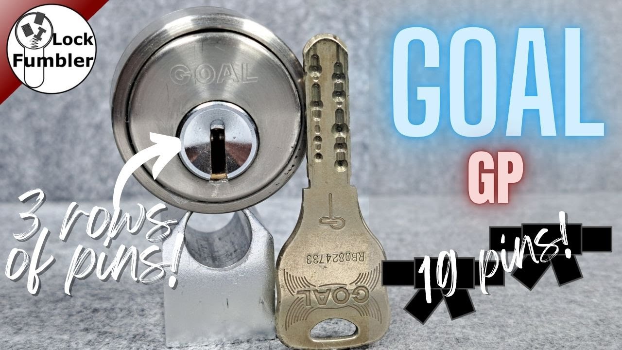 Japanese high security lock picked, Goal GP picked and gutted [350]