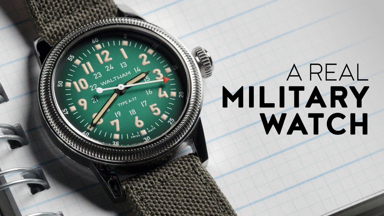A Military Watch With Real History That Doesn’t Cost Thousands — The Waltham A-17 Pilot