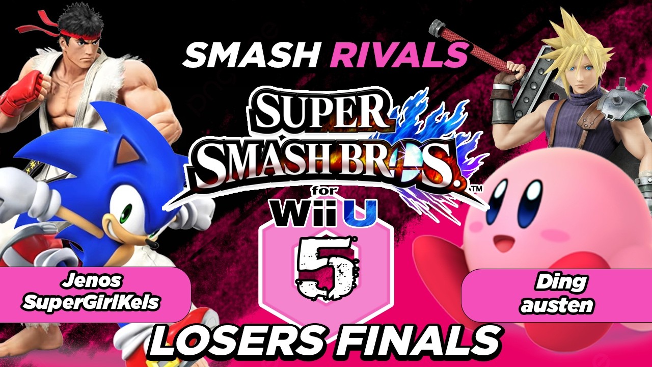 LOSERS FINALS - SM4SH Rivals #5 DOUBLES : SuperGirlKels / Jenos Vs. Ding / austen