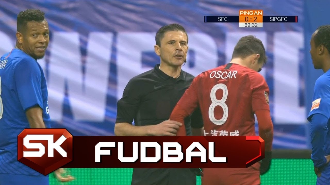 Milorad Mažić Isključio Pogre&scaron;nog Igrača na Utakmici Kineske Lige | SPORT KLUB FUDBAL