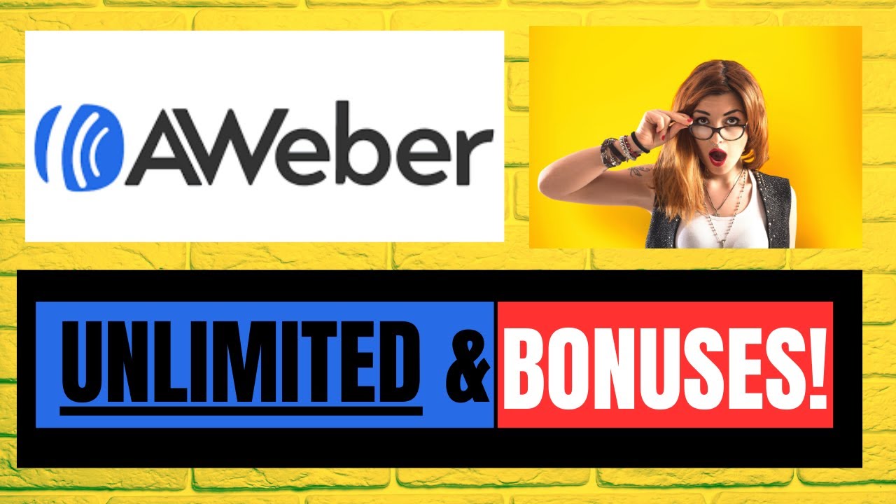 Get AWeber Unlimited With $10k Bonuses!!