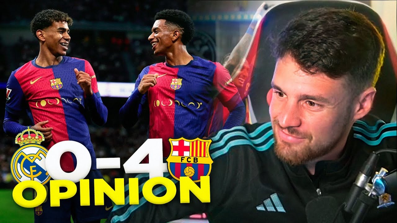EL FC BARCELONA ATROPELLA AL REAL MADRID 0-4
