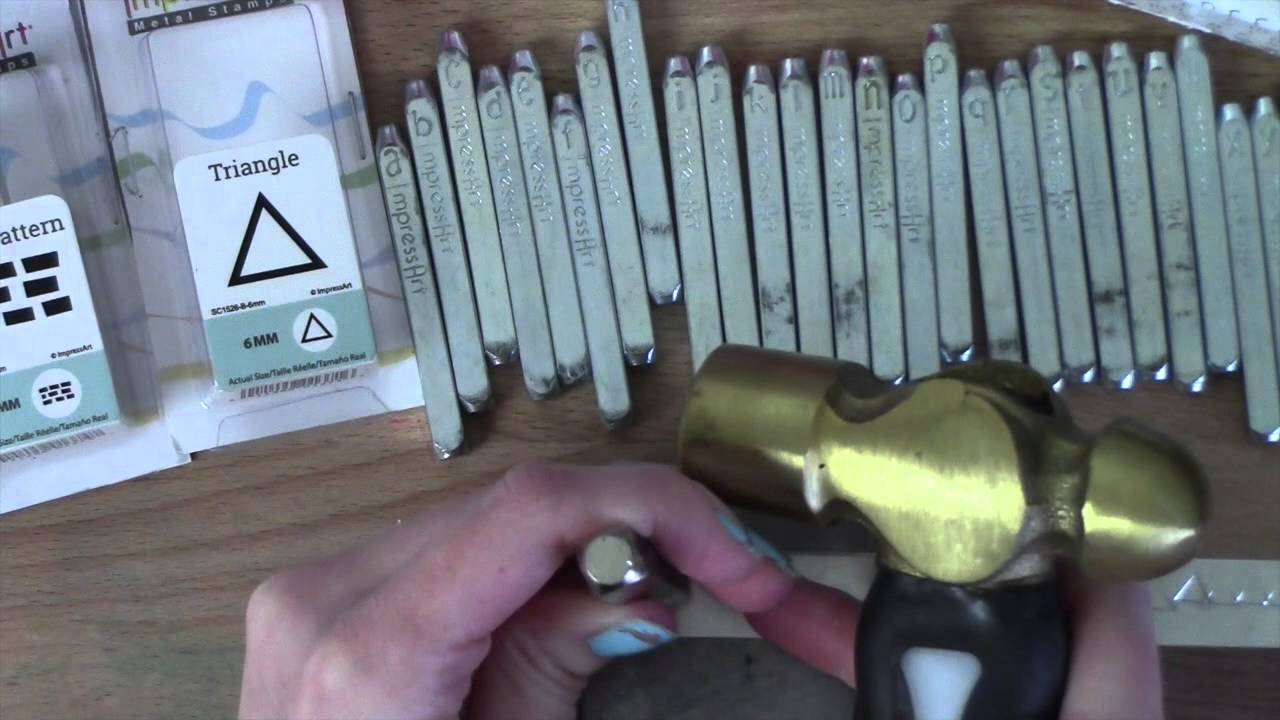 DIY Metal Stamped Bangle Bracelet Bending Kit