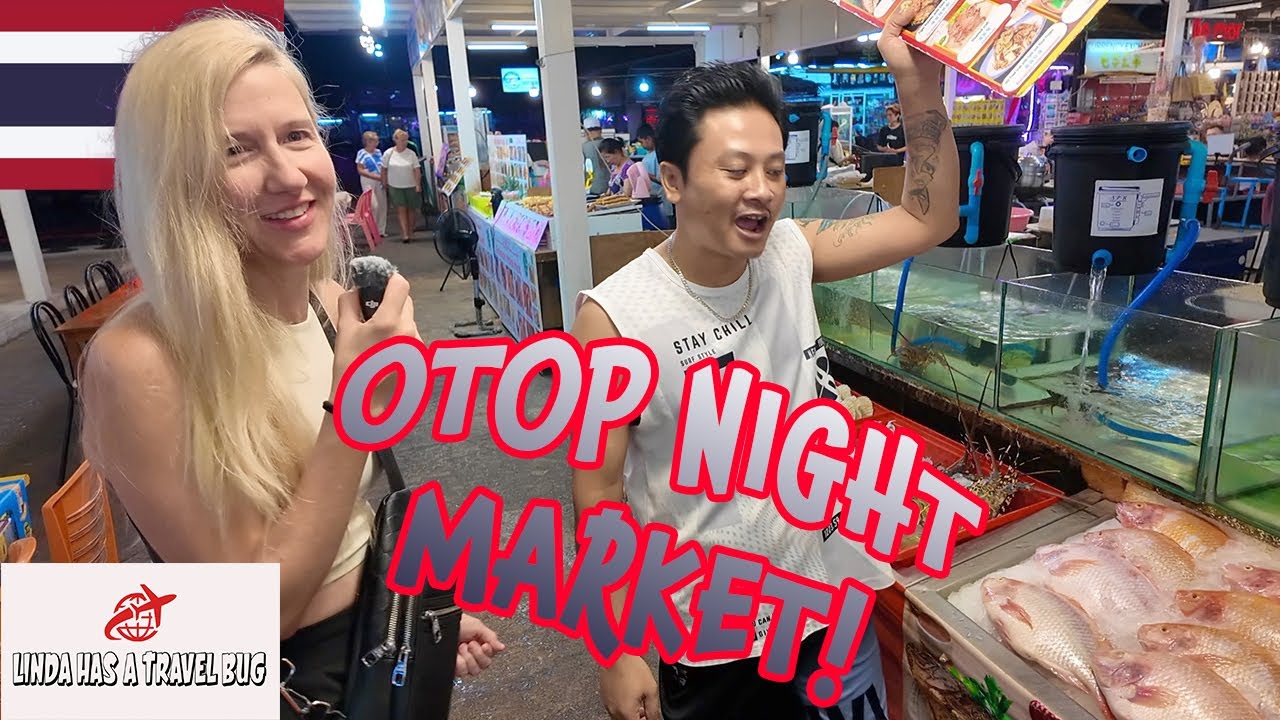 Patong Beach OTOP Night Market Walkthrough: Street Food, Pop-Up Bars & Surprises!#LindaHasATravelBug