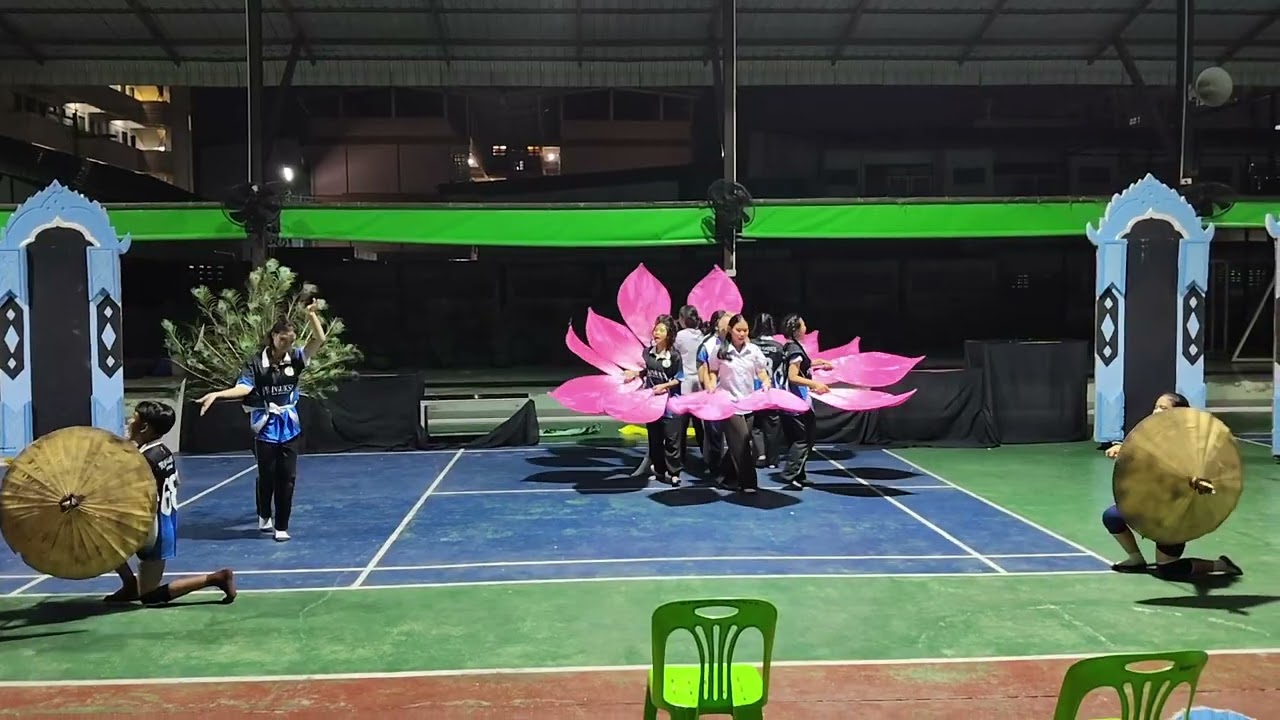 หลีดซ้อมใหญ่ครั้งที่ 1 (สีฟ้าไพลิน พระอินทร์ศึกษา) 