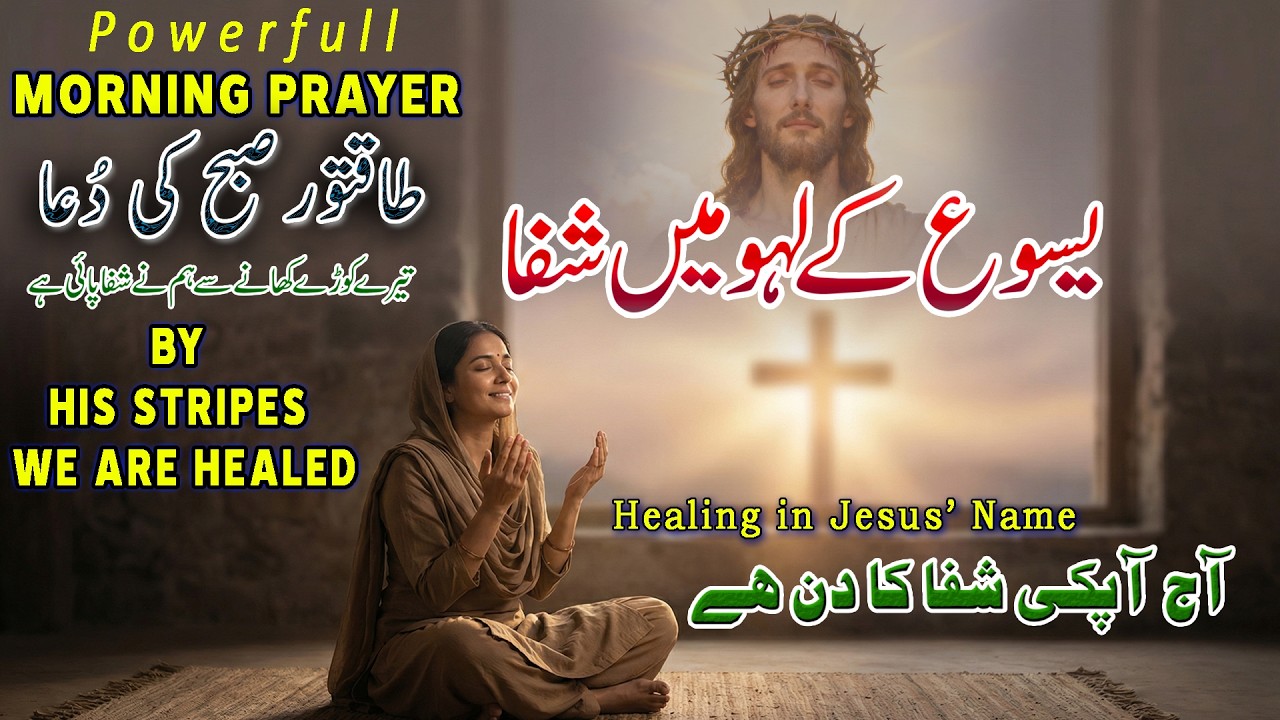 Yesu Ke Lahoo Main Shifa | Powerfull Morning Prayer | By His Stripes We Are Healed || Subha Ki Dua