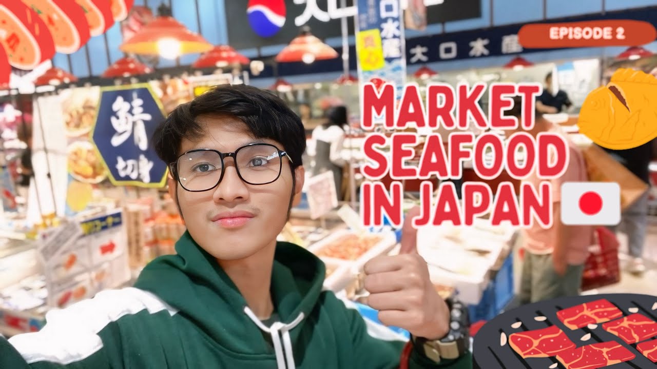 MARKET SEAFOOD IN JAPAN 🇯🇵 || Part 2 video sebelumnya...