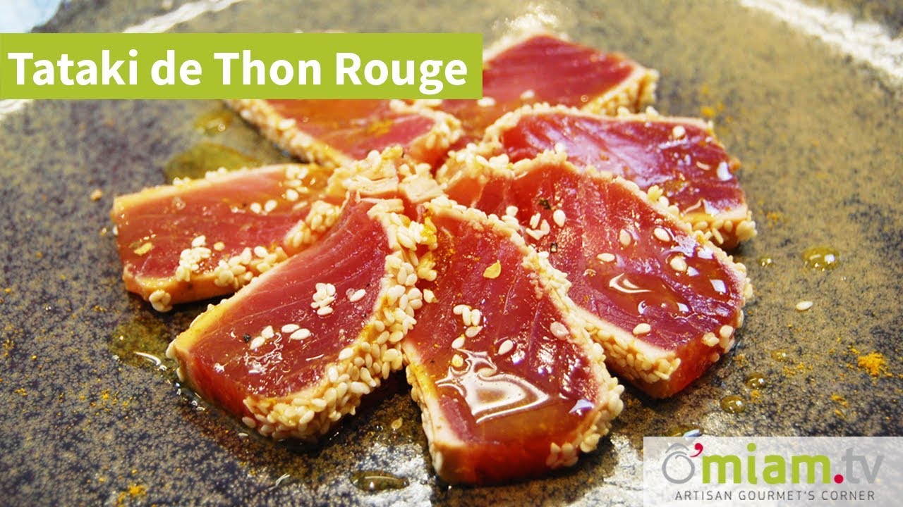 Comment Faire Un Tataki de Thon Rouge Saku ? FACILE & RAPIDE