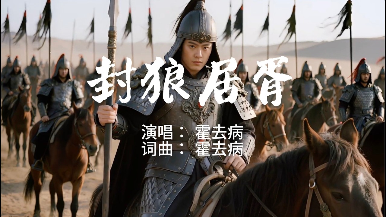 【古风Rap】霍去病《封狼居胥》MV首发