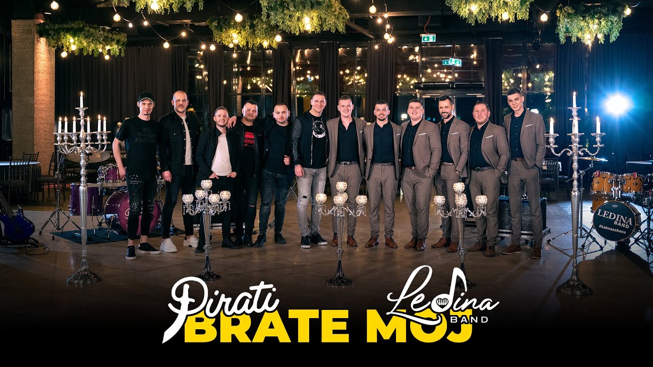 Pirati & Ledina band - Brate moj (official video 2022) 4K