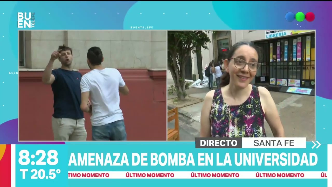 Amenaza de bomba en la universidad