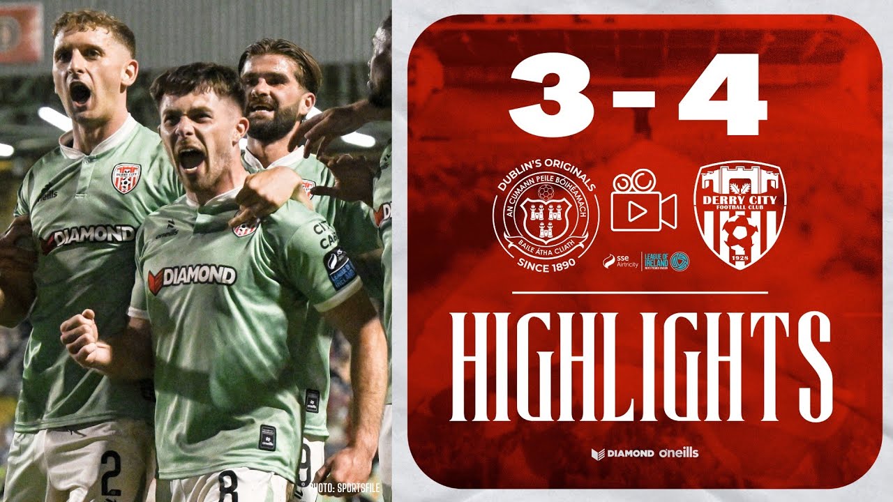 THRILLER - Bohemians 3-4 Derry City - LOI Highlights - 12/09/2025