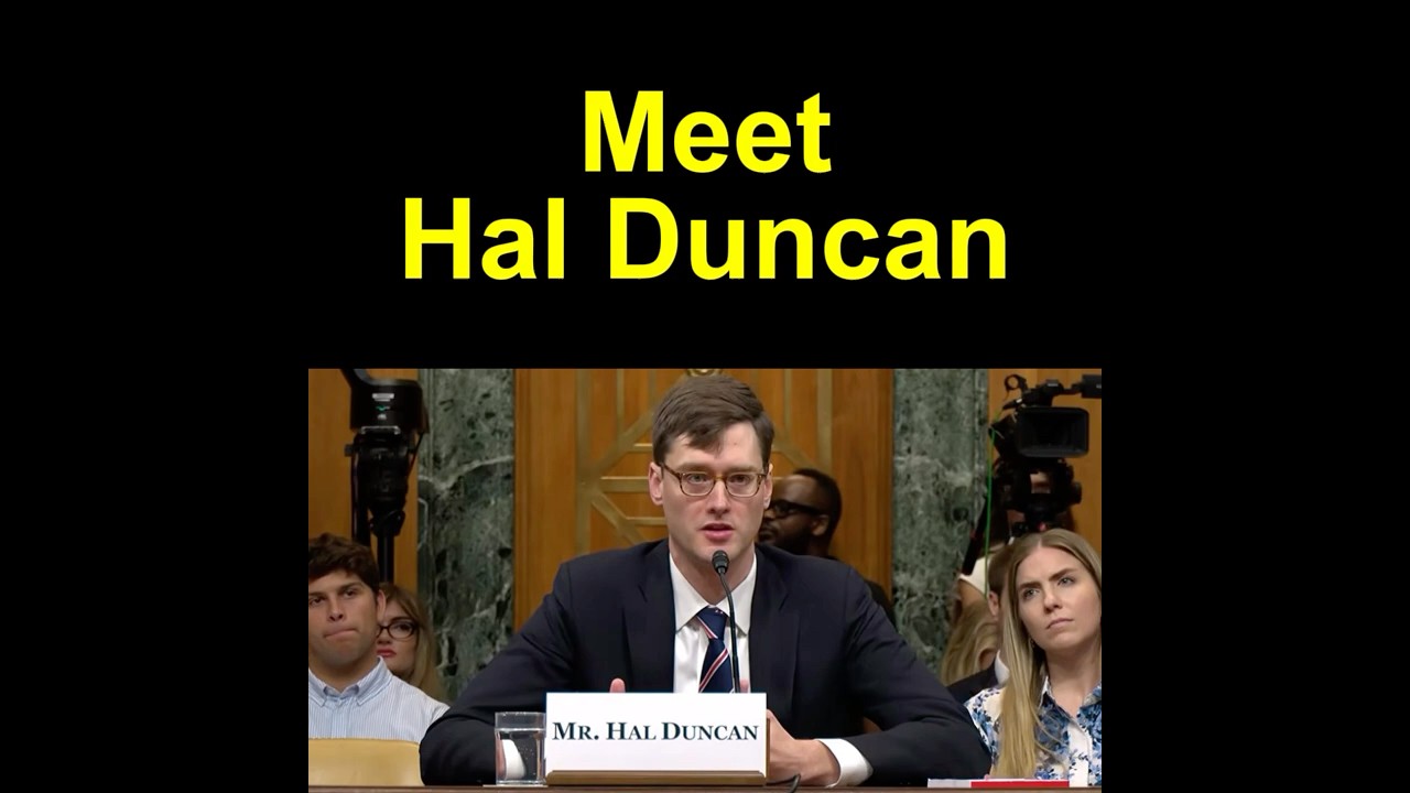 Meet Hal Duncan.He's nine and wants a job at the OMB