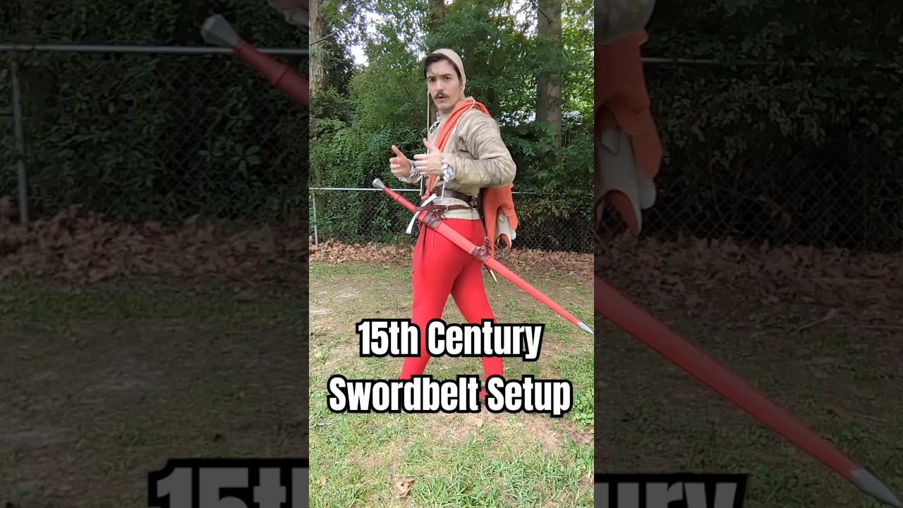 15th Century Swordbelt Setup