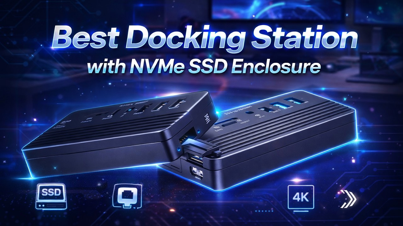 Лучшая док-станция для NVMe SSD-накопителей, обеспечивающая сверхбыструю передачу данных!