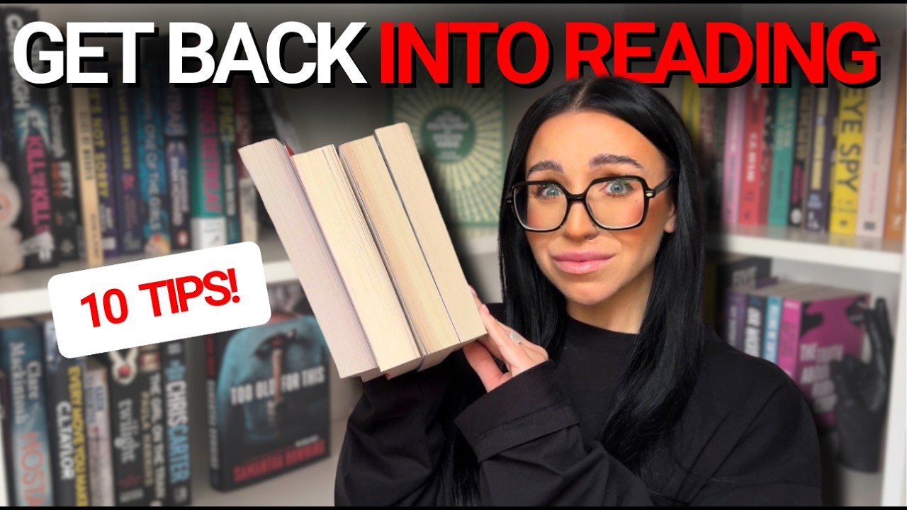 Как снова начать читать! 📚 | 10 советов, которые действительно работают