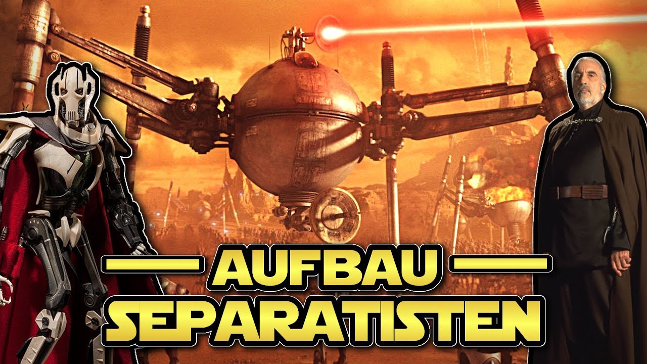 Star Wars: Wie waren die Separatisten aufgebaut? [Legends]