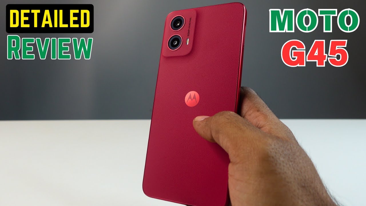 Moto G45 Unboxing and Review in Tamil #techtodaymanoj