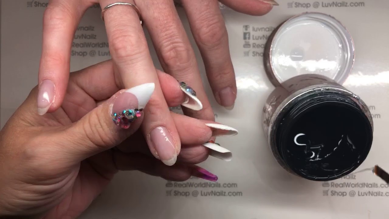 #Akzentz Options Crystal Clear 30 day mani