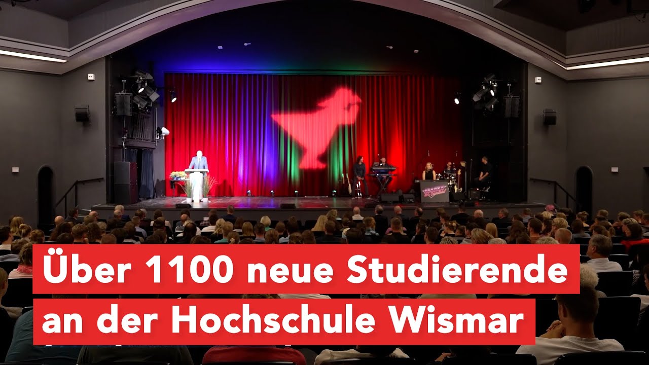 Wirtschaftsfenster MV: Feierliche Immatrikulation an der Hochschule Wismar