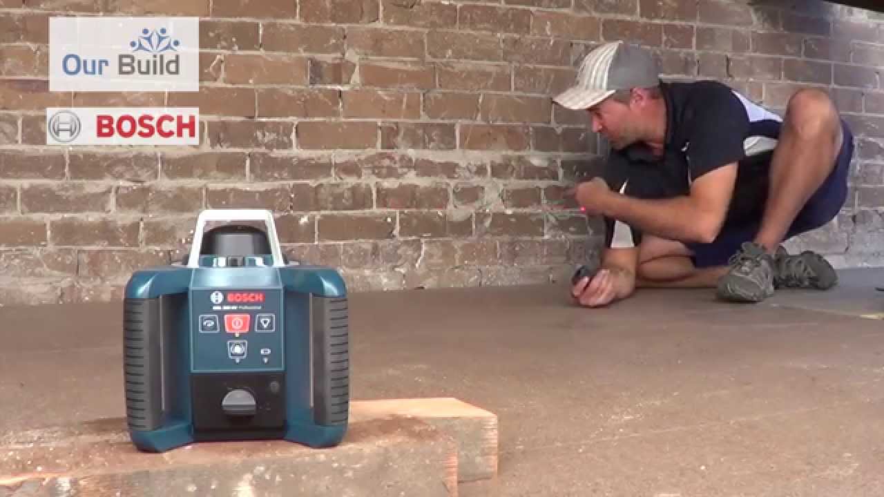 Tool Review, BOSCH GLR 300HV professional rotating laser tool review