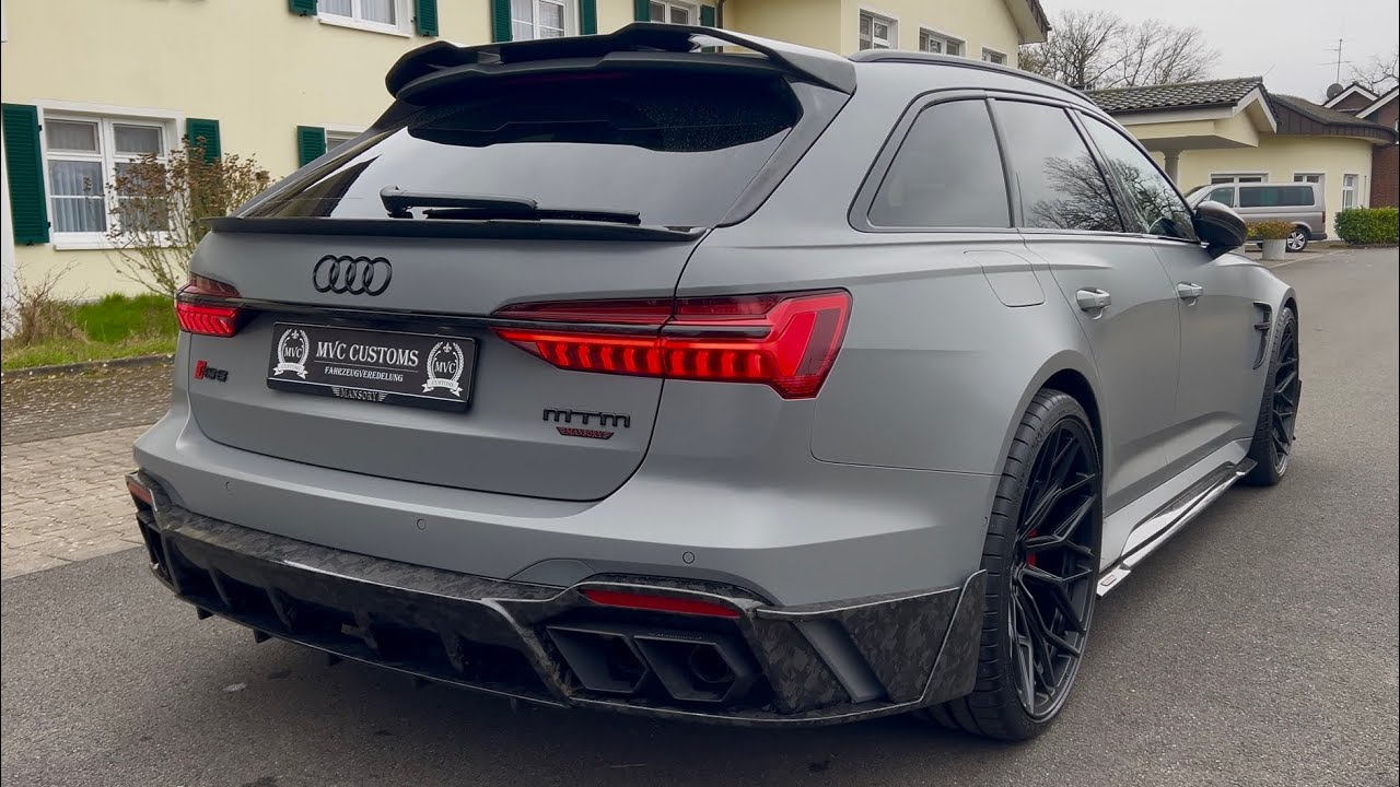 NEW Audi RS6 Mansory x MTM - SOUND, Interior & Exterior Details!