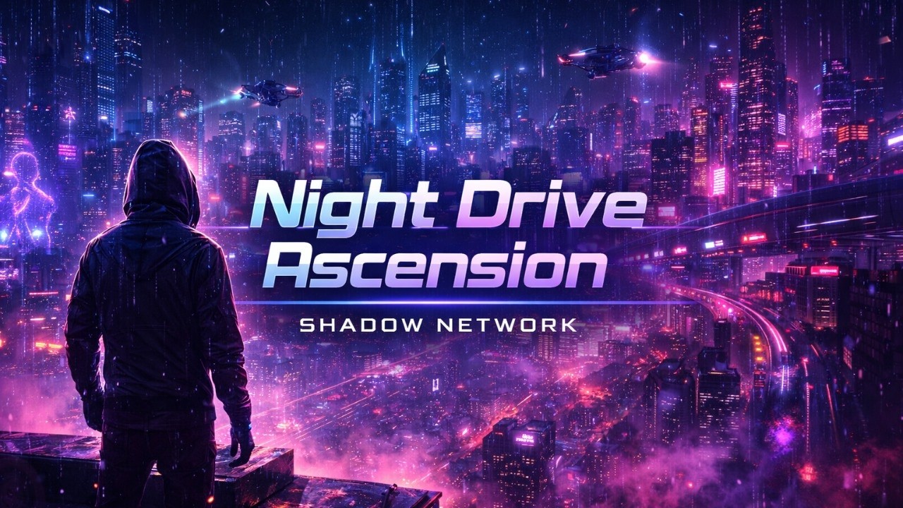 Night Drive Ascension — Dark Phonk Drift Cyberpunk Night Drive 🌌 Sigma Music
