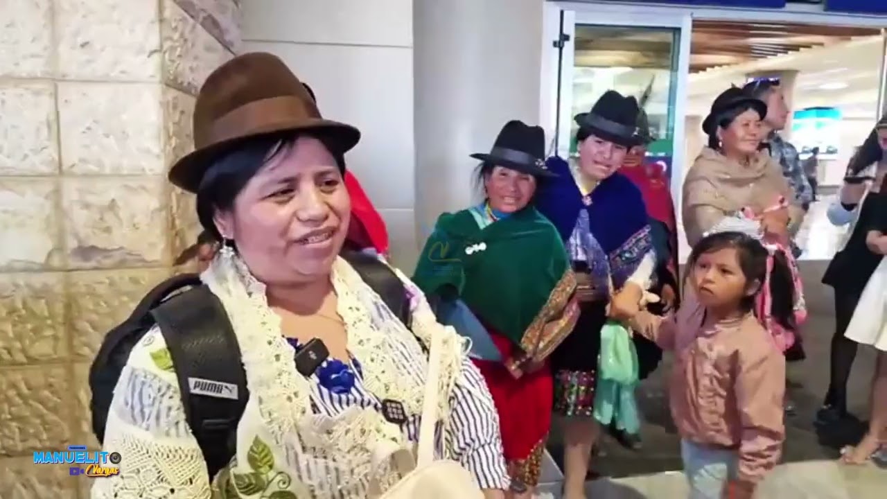 Así fue la llegada del Hno. Fabian Tipan y Familia desde EE.UU a Ecuador