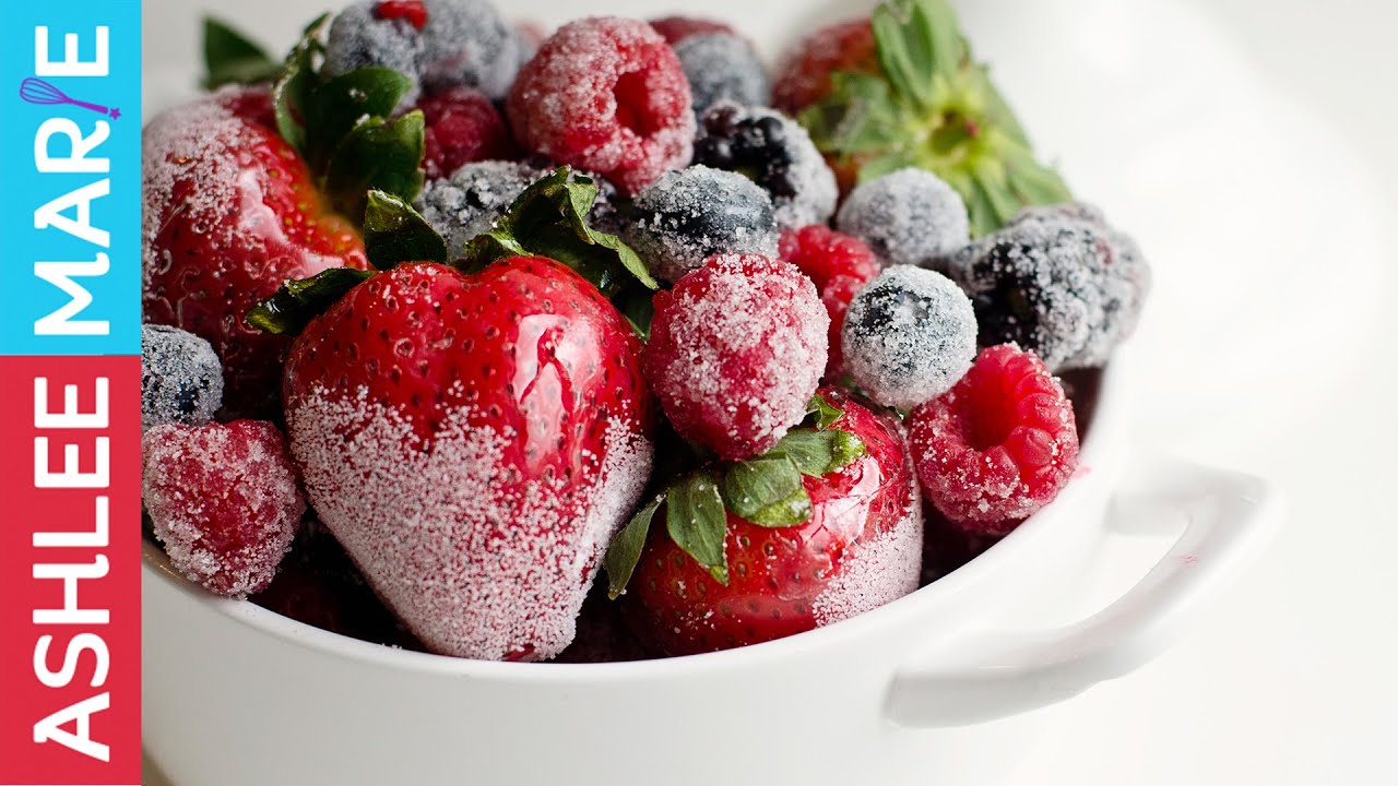 How to make Sugared Berries