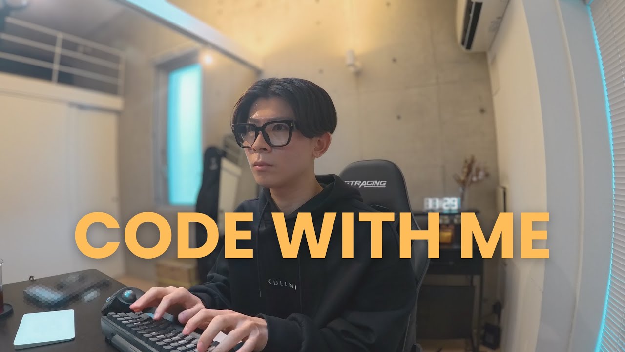 【作業用30分】code with me | ASMR - HHKB keyboard sound