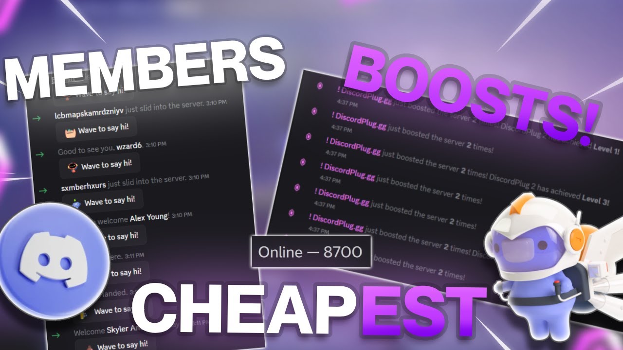 How to get The Cheapest Discord Members & Server Boosts in 2026!