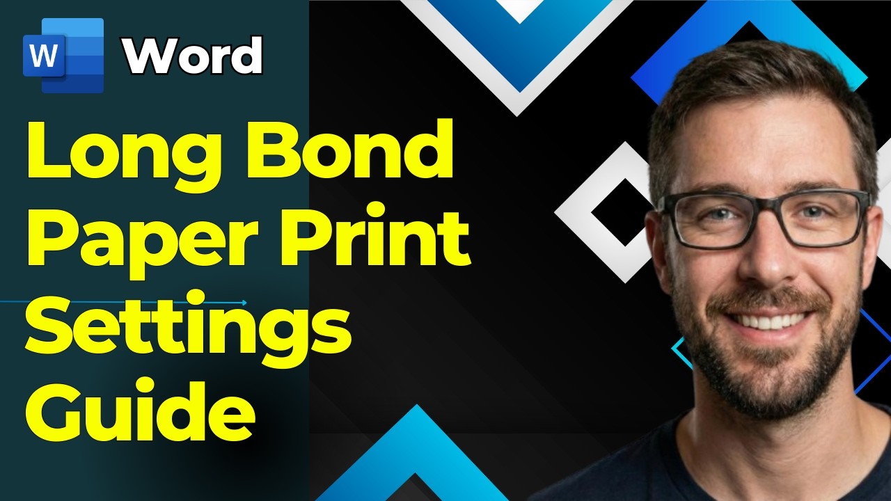 How To Long Bond Paper In Microsoft Word - Long Paper MS Word Print Settings [2026 Guide]