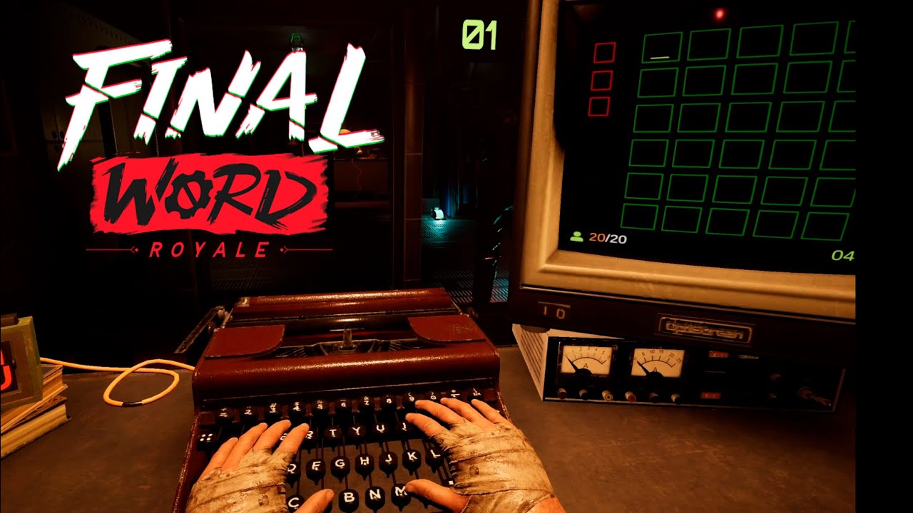 Rápido, deletrea… o MUERE || Final Word Royale Gameplay