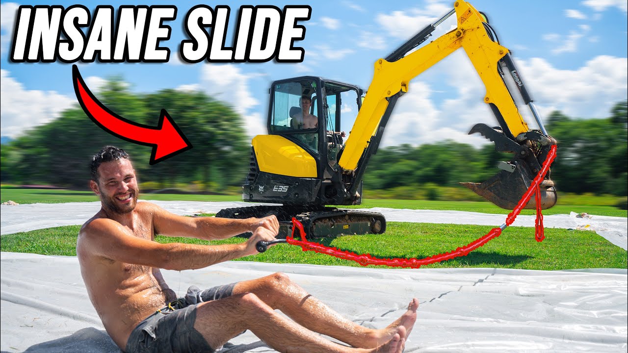 Самая БЕЗУМНАЯ 360-градусная ВОДНАЯ ГОРКА!