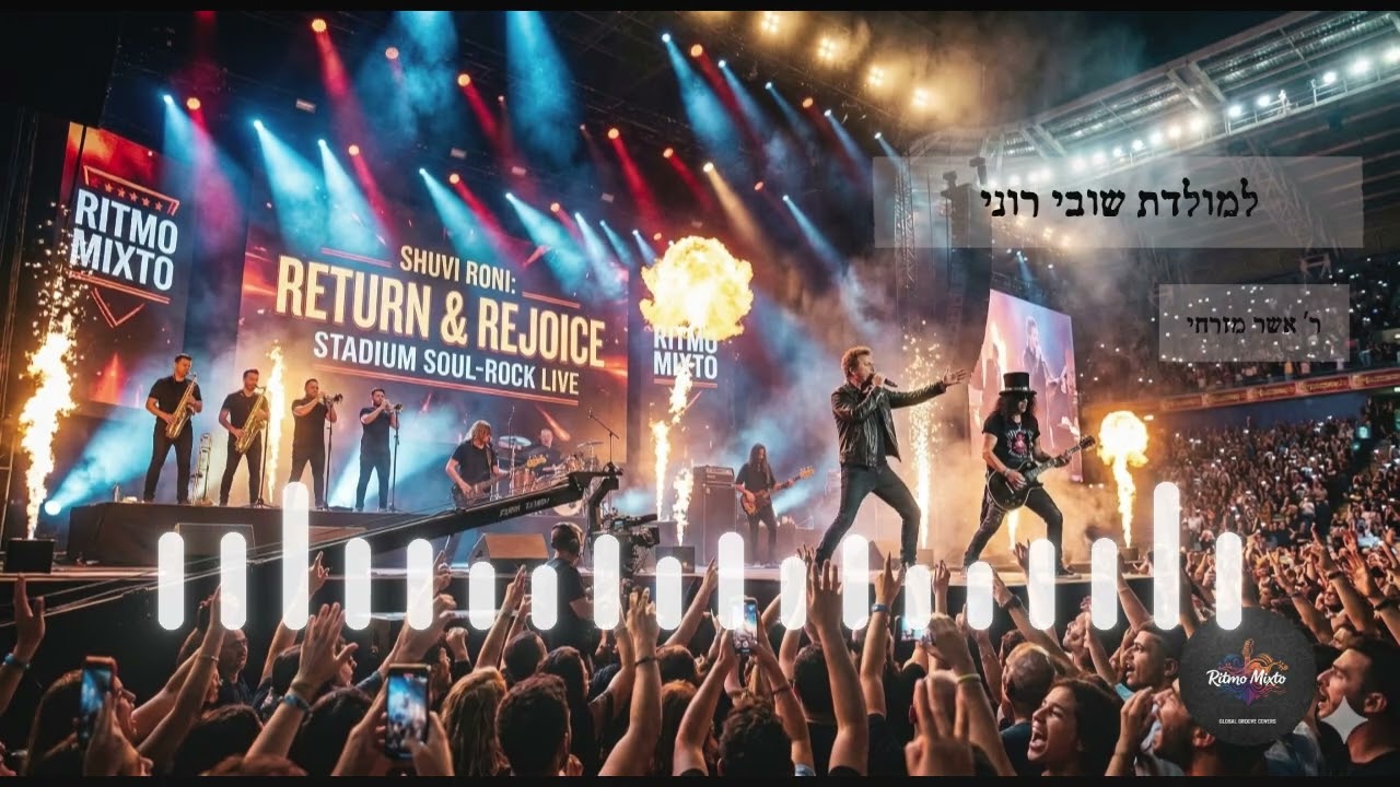 למולדת שובי רוני - RITMO MIXTO | Stadium Soul-Rock Live Version