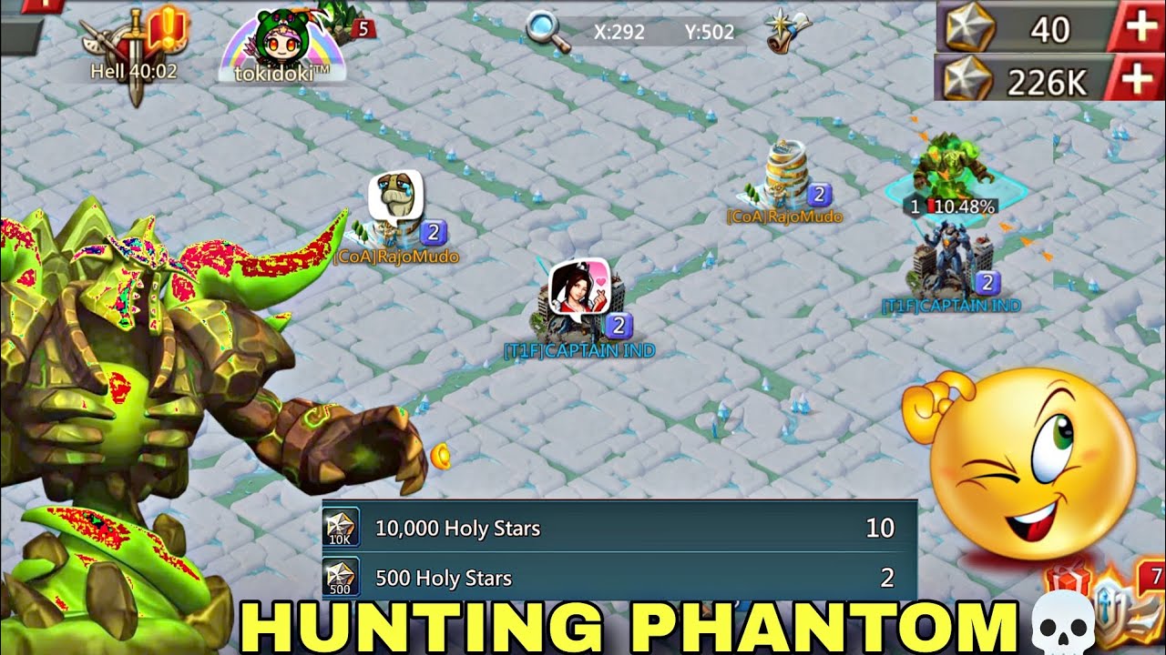 Lords Mobile - IS IT WORTH IT TO HUNT THE PHANTOM LIKE THIS 💀 🔥 #lordsmobile 