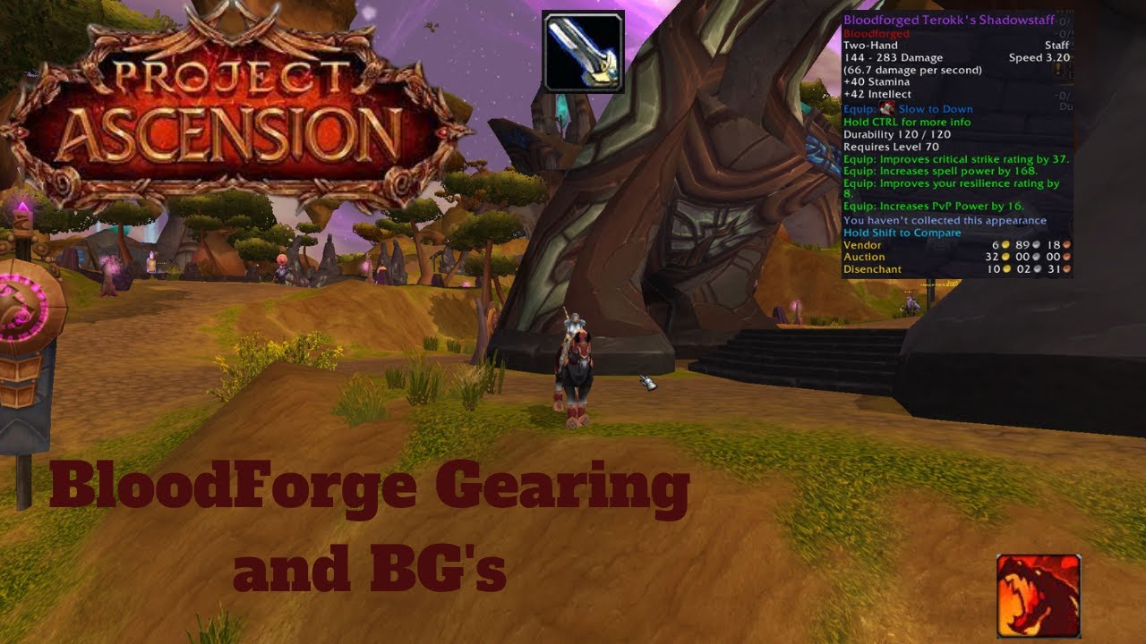Project Ascension: Hitting 70, Bloodforge Gearing, and Getting into BG's