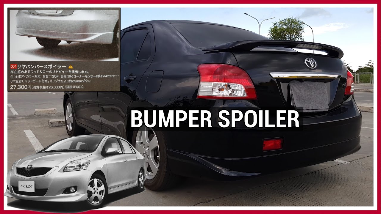 BELTA Rear Bumper Spoiler - The Project Belta EP21