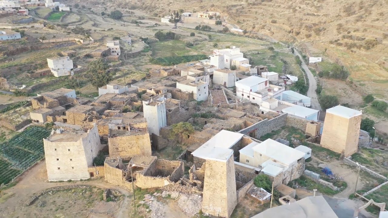 قرية المضفاة القديمة في بللسمر، عام ١٤٤٠ هجري